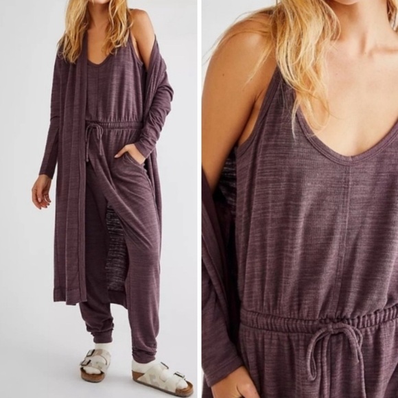 Free People Beach Bicoastal Sleeveless Jumpsuit Small - Picture 2 of 10